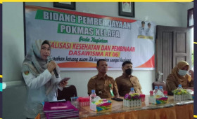 Sosialisasi Kesehatan dan Pembinaan Dasawisma RT. 06 Kelurahan Karang Asam Ilir Kegiatan Probebaya Tahun 2023 Bidang Pemberdayaan Masyarakat